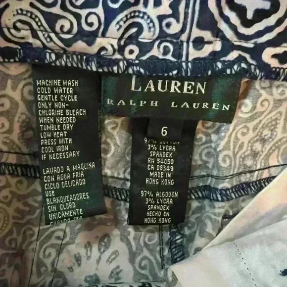 Ralph Lauren 90s Capris Pants - Picture 4 of 4